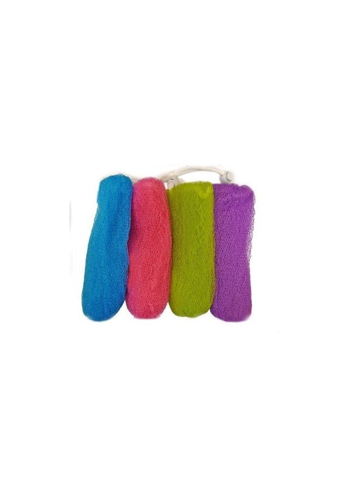Aquasentials Exfoliating Mesh Soap Saver Pouch - 4 Pack